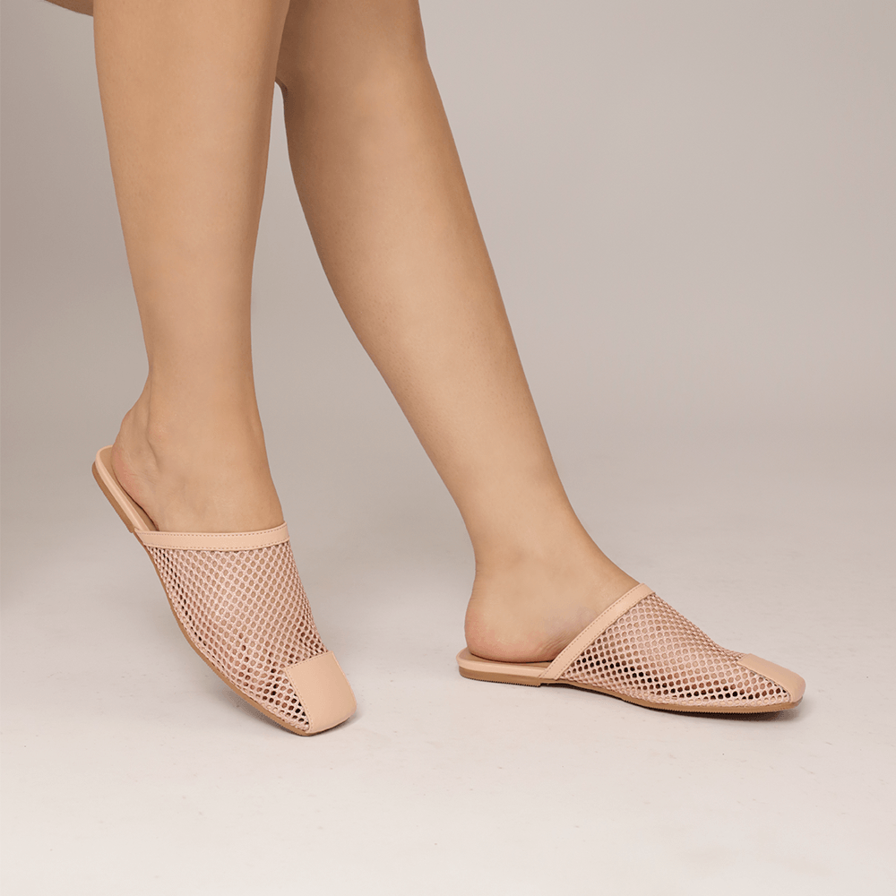 Mule Feminino Tela Rose