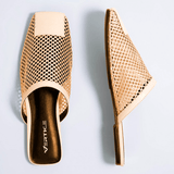Mule Feminino Tela Rose