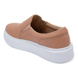 Tênis Slip On Flatform Rosado
