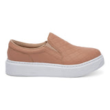 Tênis Slip On Flatform Rosado