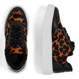 Tênis Onça Animal Print  Preto C/ Animal Print