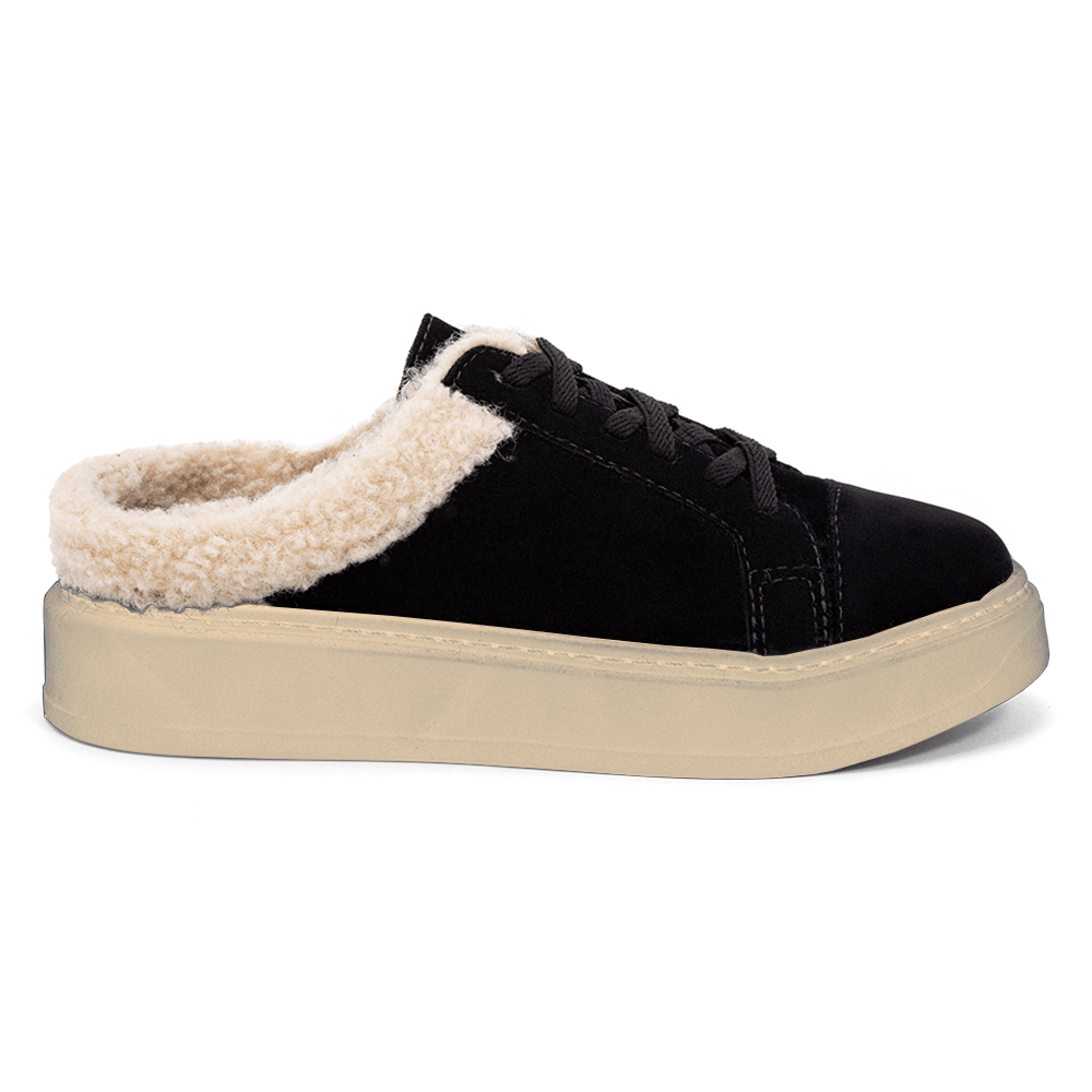 Tênis Mule Pelo Preto
