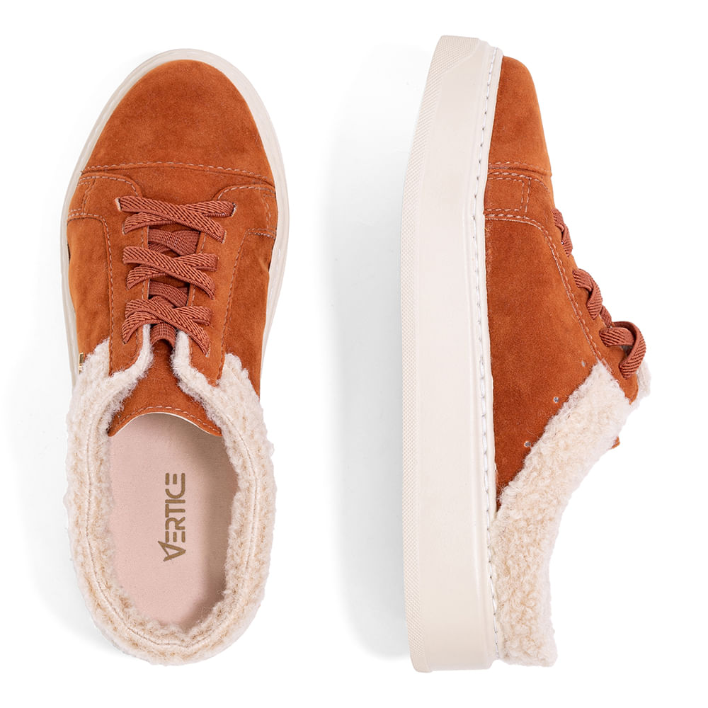 Tênis Mule Pelo Rust