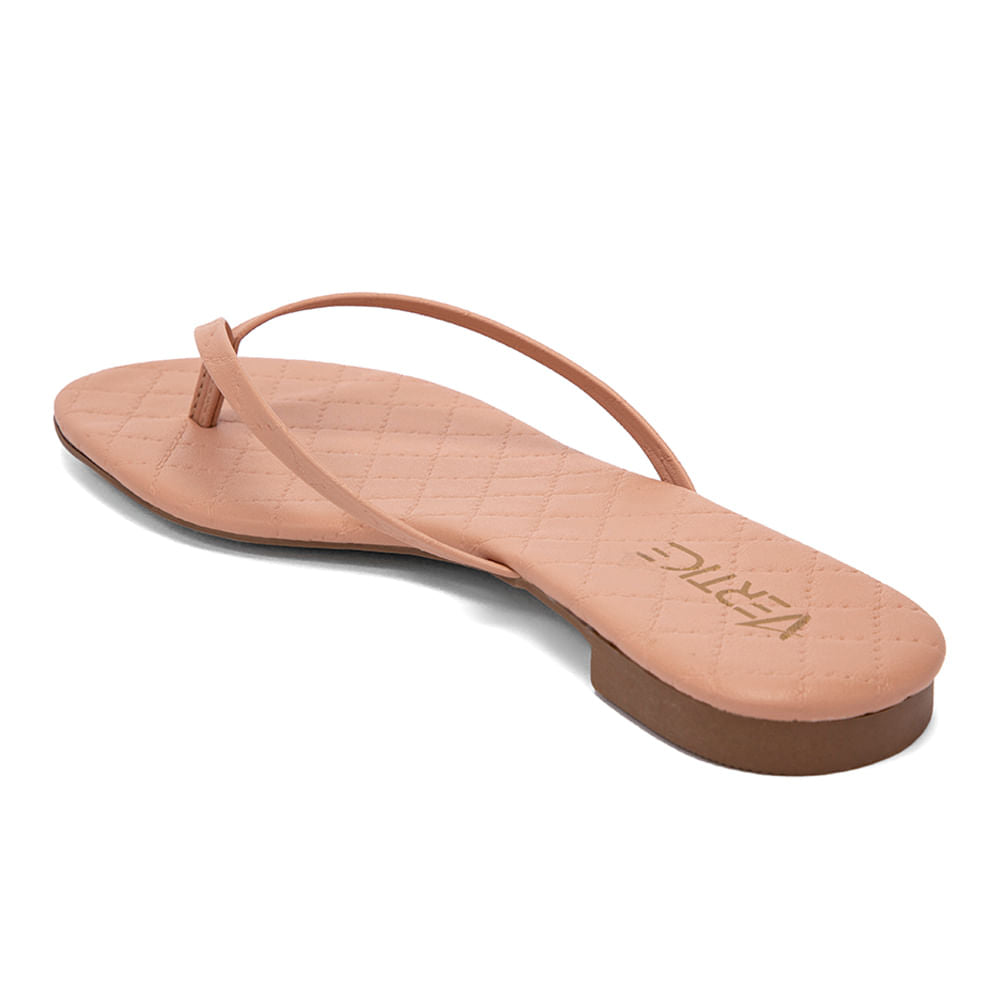Sandália Rasteira  Flat Slim Rosado