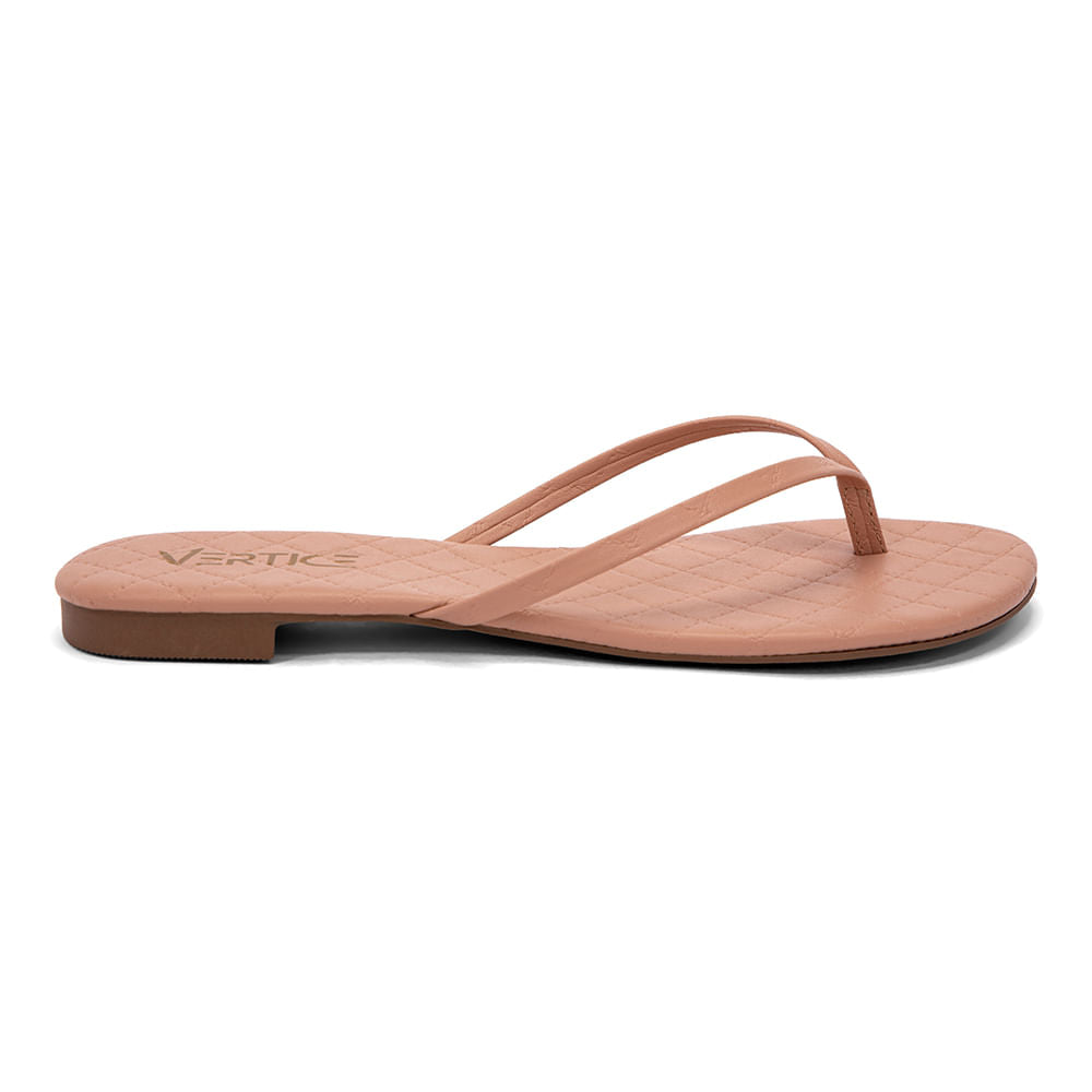 Sandália Rasteira  Flat Slim Rosado
