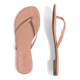 Sandália Rasteira  Flat Slim Rosado