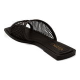Rasteira Conforto Tela Preto