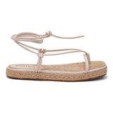 Sandália Espadrille Flatform Corda OffWhite