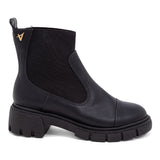 Bota Coturno Tratora Cano Médio  Preto