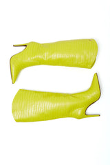 Bota Cano Longo Salto Fino  Verde