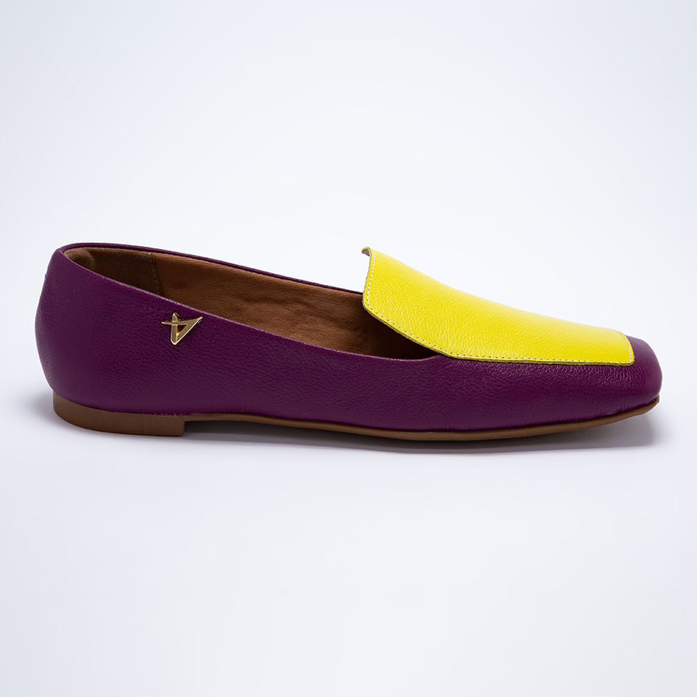 Mocassim Loafer Feminino Couro