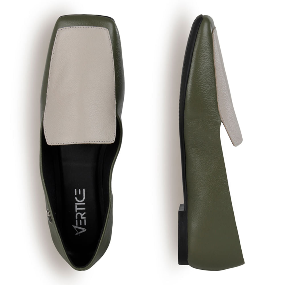 Mocassim Loafer Feminino Couro Tomilho