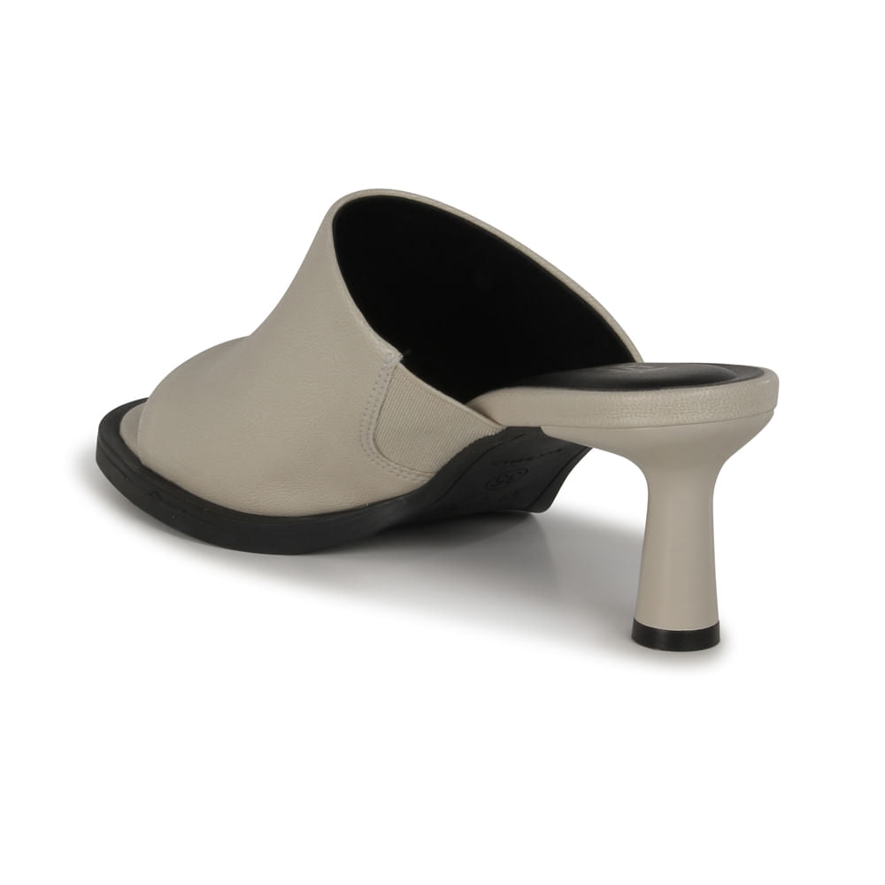 Tamanco Clog Salto Médio Cilindro Sisal