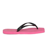 Chinelo Tira Lisa Preto\pink
