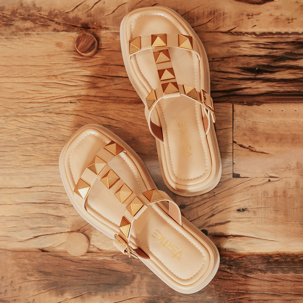 Birken Plataforma Spike Dourado