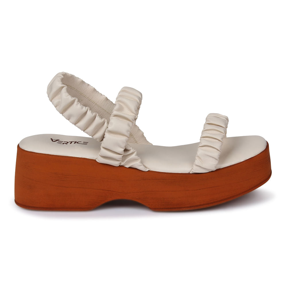 Papete Feminina Plataform Comfy  Offwhite