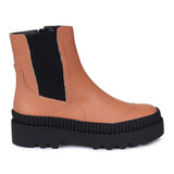 Ankle Boot Chelsea com Solado  Chunky  Blush