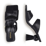 Mule Feminino Salto Médio  Preto