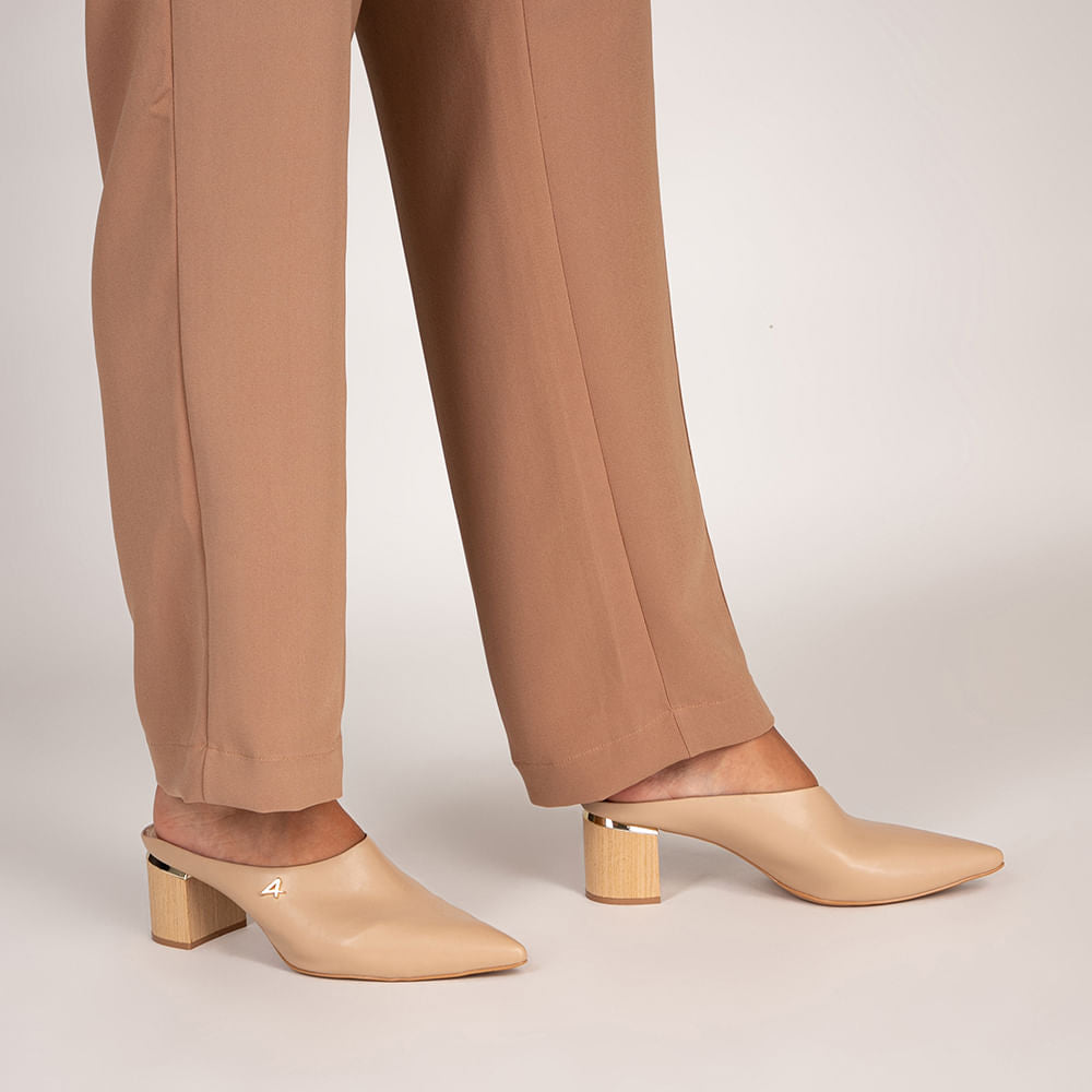 Mule Feminino Salto Grosso Bistro