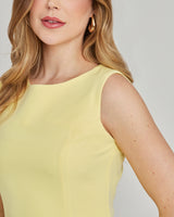 Vestido Alfaiataria Amarelo