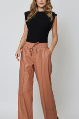 Blusa Muscle Tee Malha Conforto Linho Preto