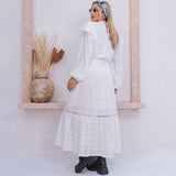 Blusa Babados Laise Offwhite