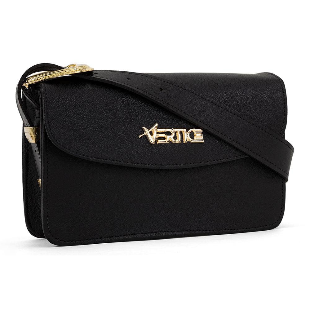 Bolsa Crossbody Fivela Preto