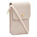 Bolsa Carteira Transveral de Lado Palha