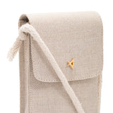 Bolsa Carteira Transveral de Lado Palha