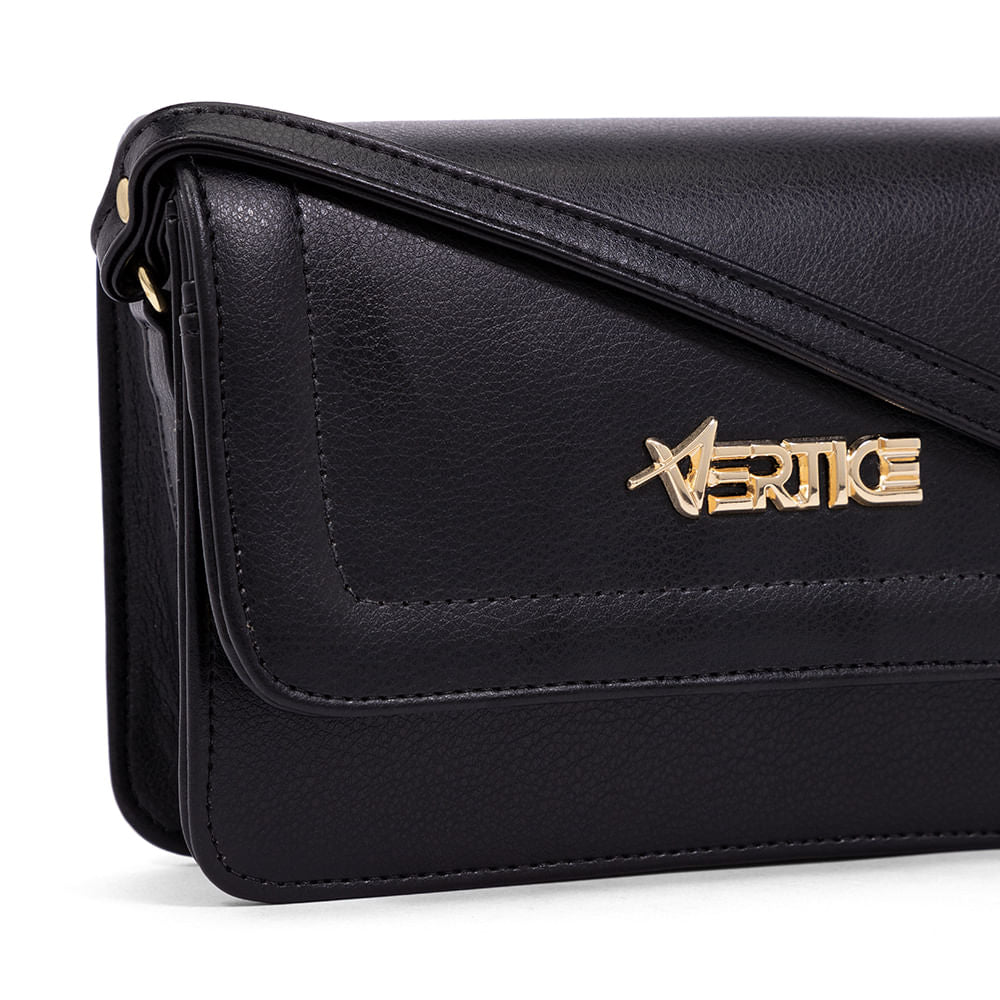 Bolsa Transversal Cartões Preto