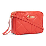Bolsa Metelasse Soft com Divisórias Ocre