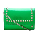 Bolsa Transversal Alça Corrente Verde