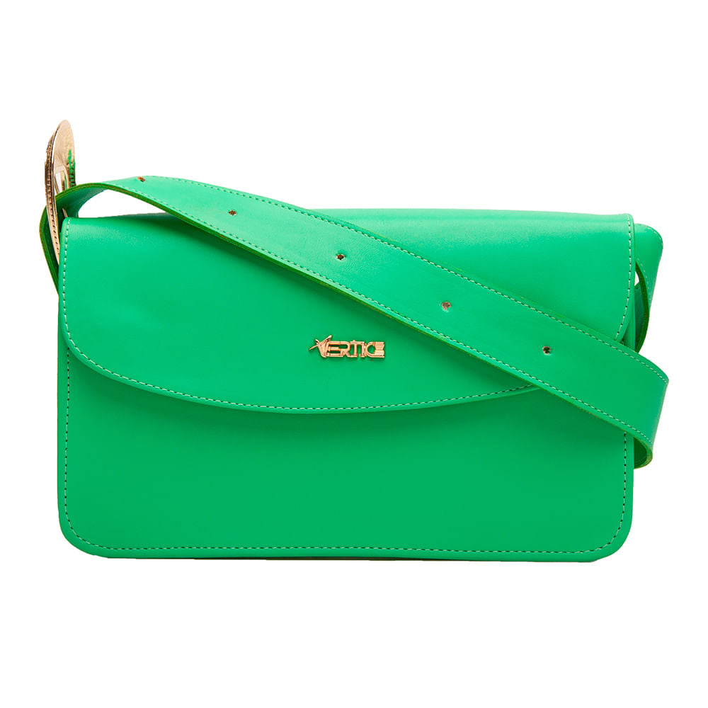 Bolsa Crossbody Fivela Verde