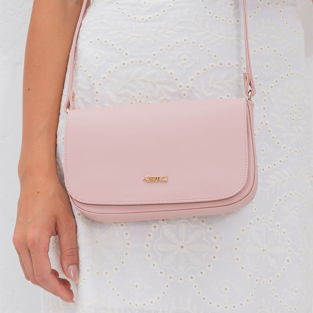 Bolsa Tiracolo Crossbody Nude