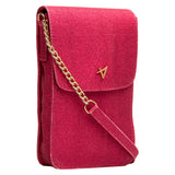 Bolsa Carteira Transversal Pink