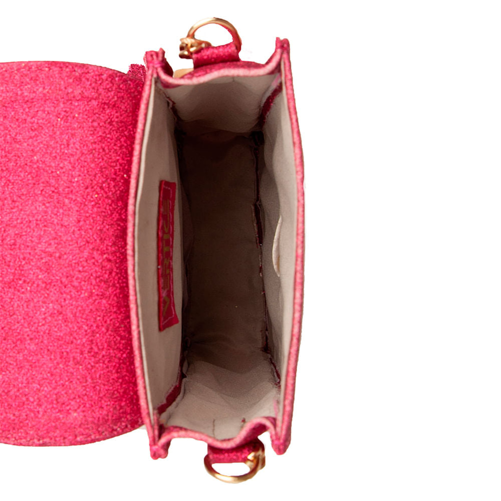Bolsa Carteira Transversal Pink
