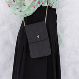 Bolsa Carteira Transversal Preto
