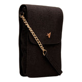 Bolsa Carteira Transversal Preto