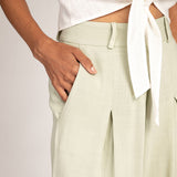 Calça Feminina Pantalona Verde