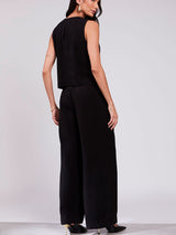 Calça Pantalona Alfaiatada Preto
