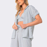 Camisa Manga Curta Offwhite