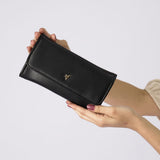 Bolsa Carteira Envelope Preto