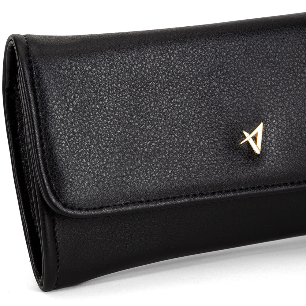 Bolsa Carteira Envelope Preto