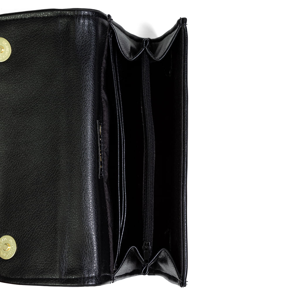 Bolsa Carteira Envelope Preto