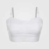 Top Cropped Feminino Alça Fina Collab - Off White