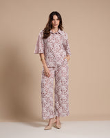 Camisa Renda Rosa