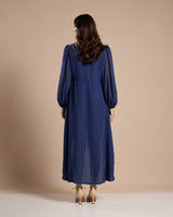 Vestido Mullet Azul Marinho