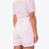 Shorts Pregas Laise Rosa