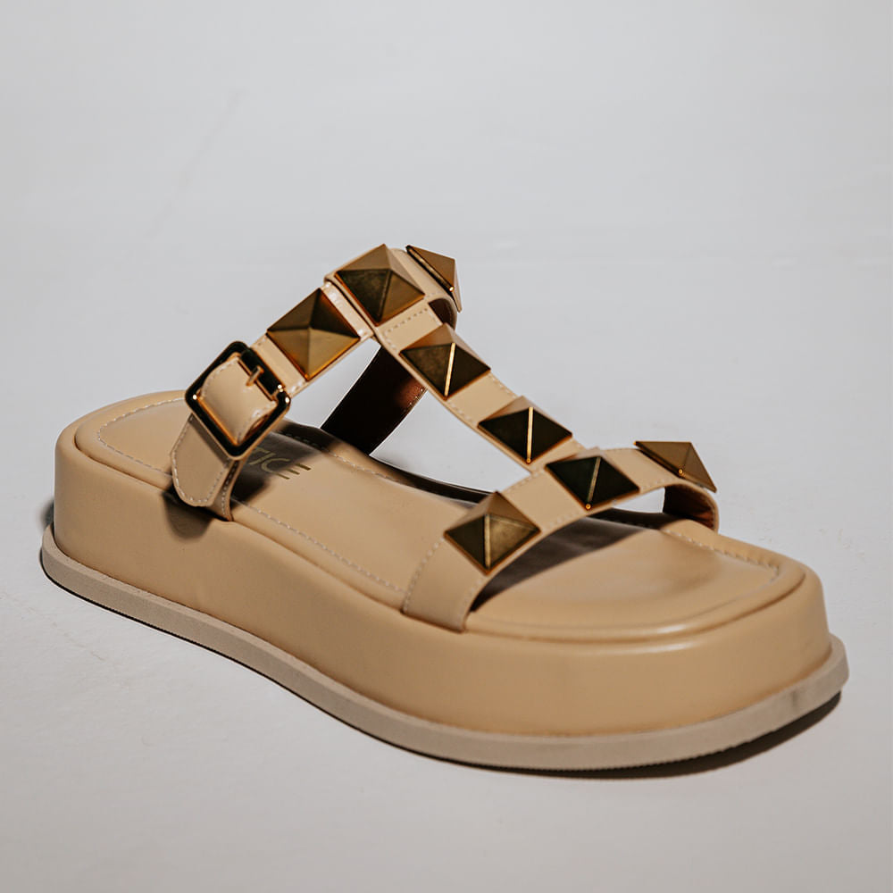 Birken Plataforma Spike Dourado
