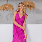 Vestido Laise Laço Pink